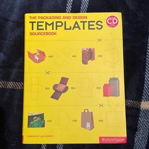 Packaging & Design Templates Sourcebook graphic design guide book with CD